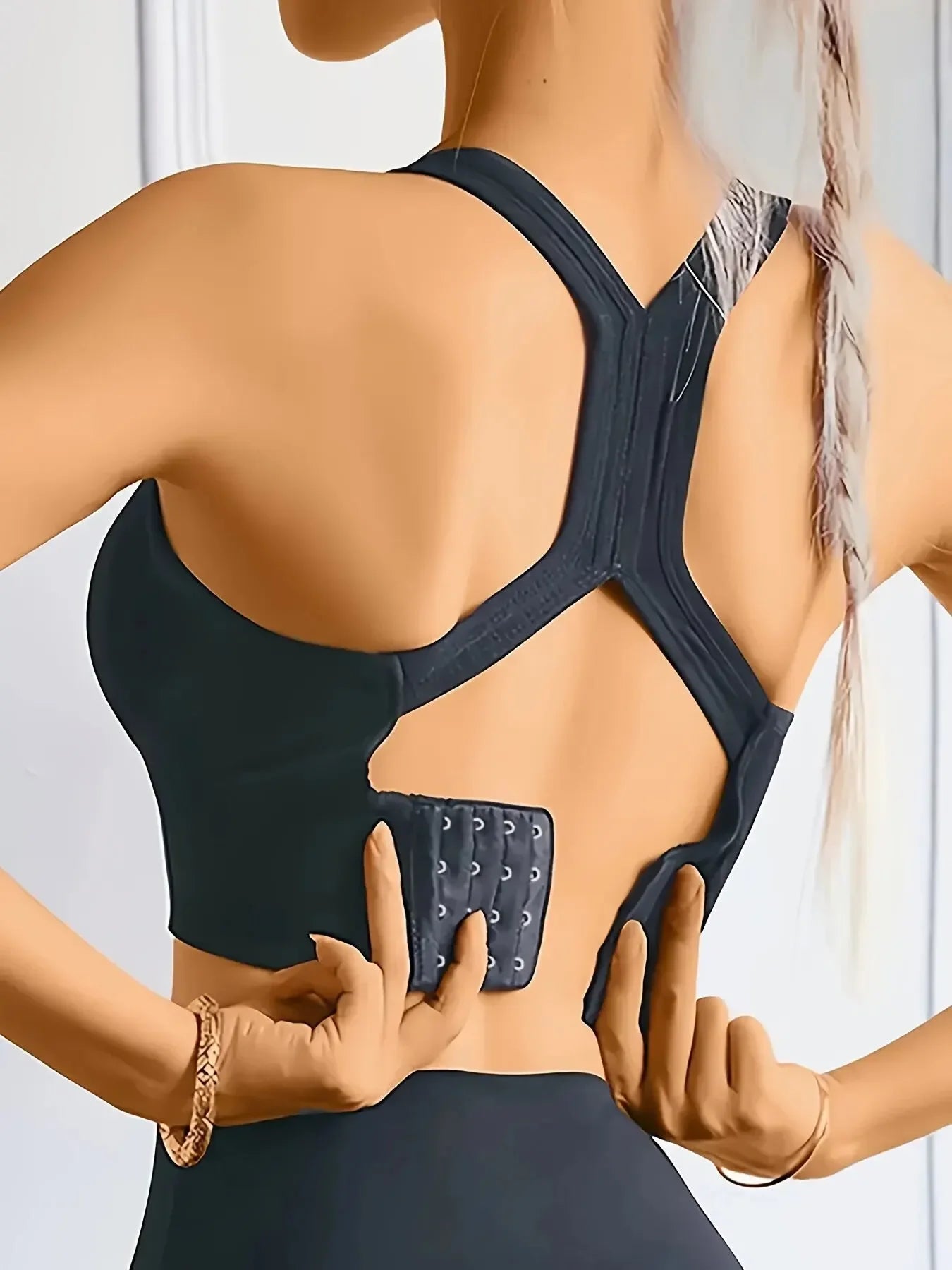 Seamless Push-Up Yoga Tank Bra