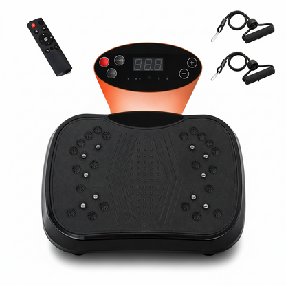 Portable Vibration Plate with Resistance Bands