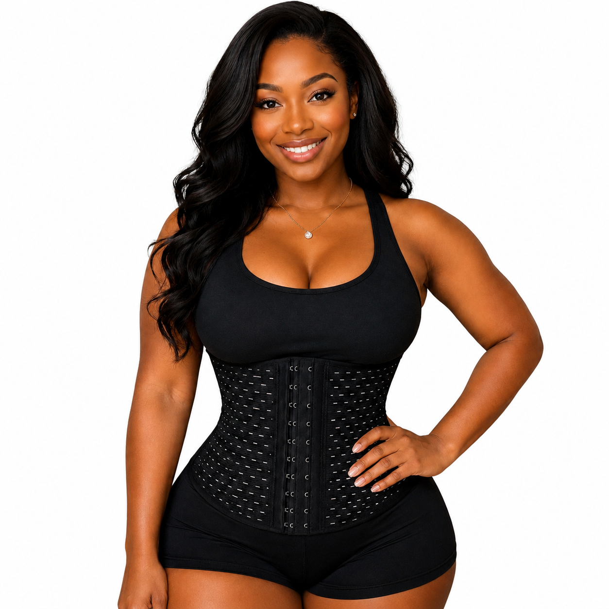 Tummy Control Waist Trainer Corset – Fitness Compression Body Shaper for Women XS–6XL