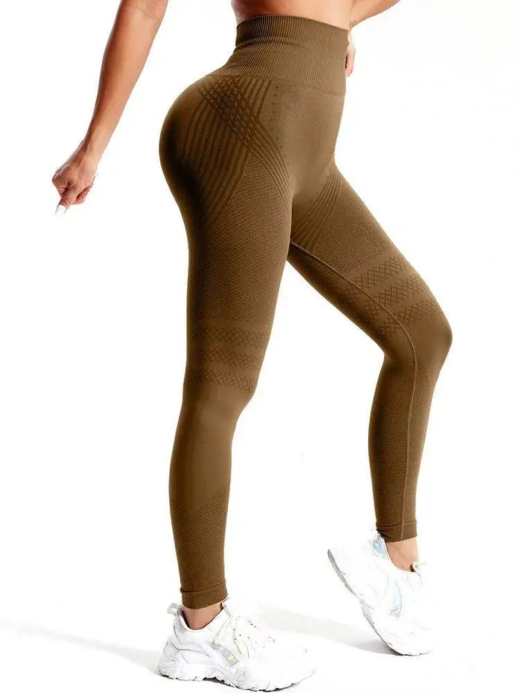 Women’s 3D Sculpt High-Waist Butt-Lifting Workout Leggings with Tummy Control
