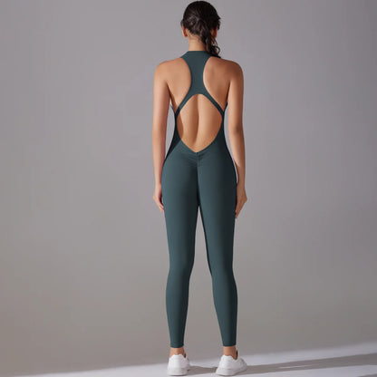 Tummy Control Butt Lift Fitness Bodysuit