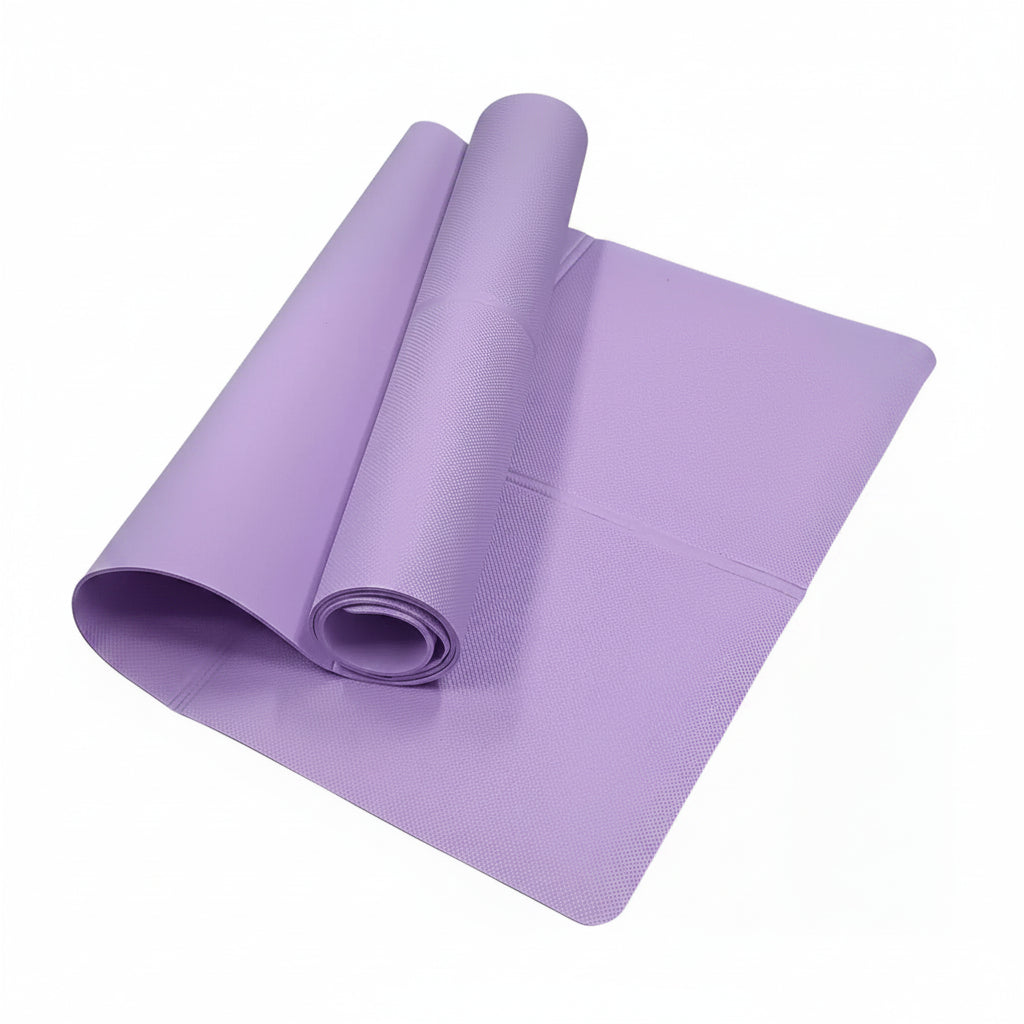 Non-Slip Yoga Mat for Home Workouts – Cushioned Support (3/4/6mm)