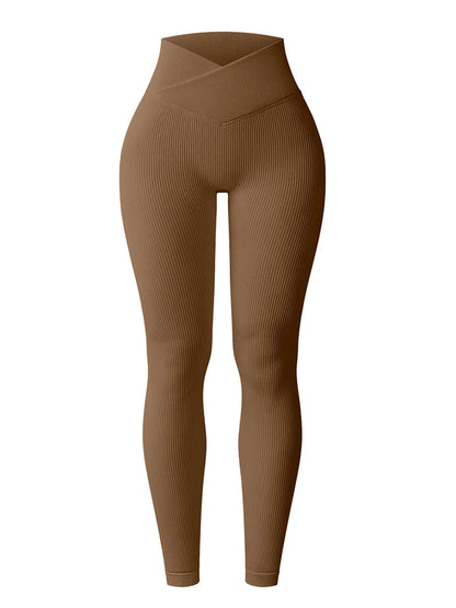 High-Waist Butt Lift Seamless Yoga Leggings