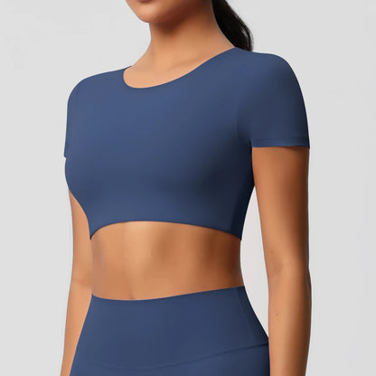Luxe Motion Padded Tee