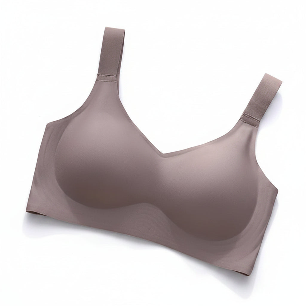 Jelly Seamless Push-Up Sports Bra for Full Support