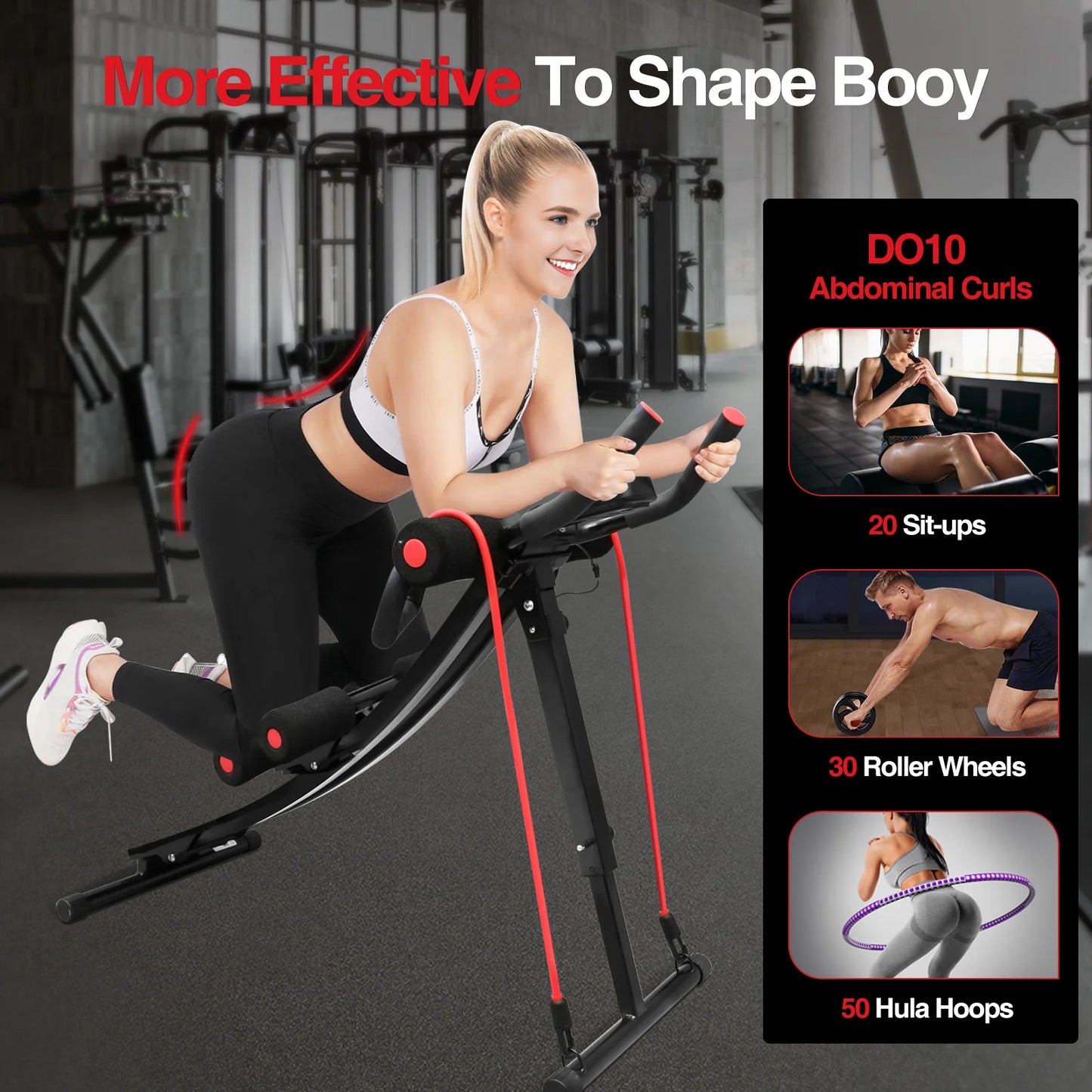 Foldable Ab Workout Machine