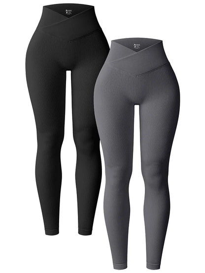 High-Waist Butt Lift Seamless Yoga Leggings