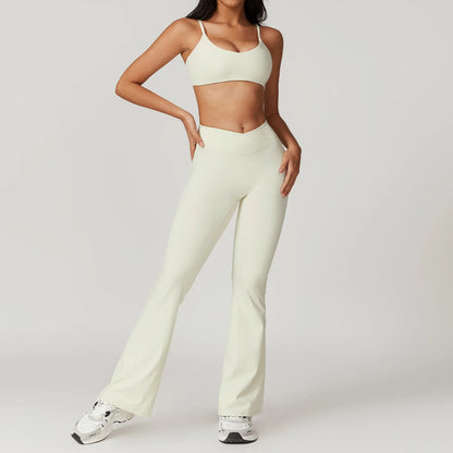 Sculpt & Move 2-Piece Short Sleeve Activewear Set