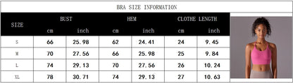 Backless Push-Up Sports Bra with Removable Pads
