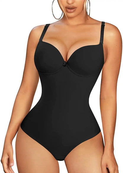 LuxeDefine V-Neck Sculpting Bodysuit