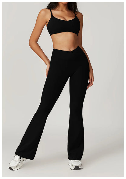 Sculpt & Move 2-Piece Short Sleeve Activewear Set