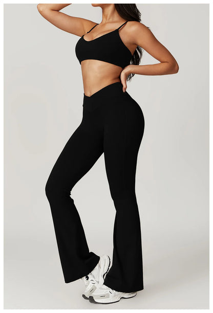 Sculpt & Move 2-Piece Short Sleeve Activewear Set