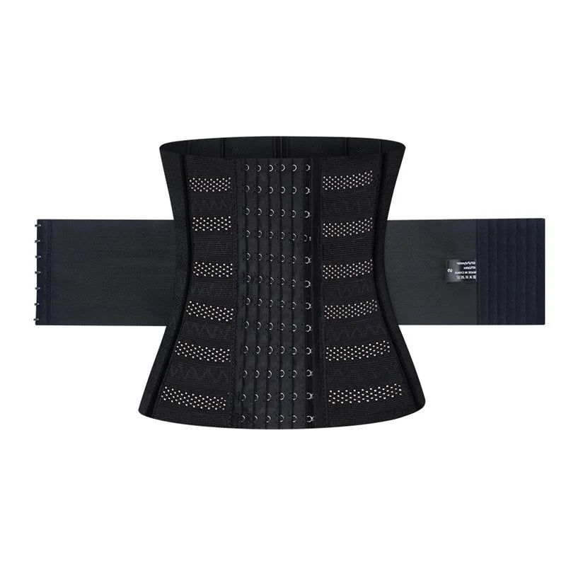 Women’s Firm Control Waist Trainer Corset – Double Tummy Control Body Shaper
