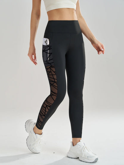 Women's High-Waisted Mesh Pocket Leggings