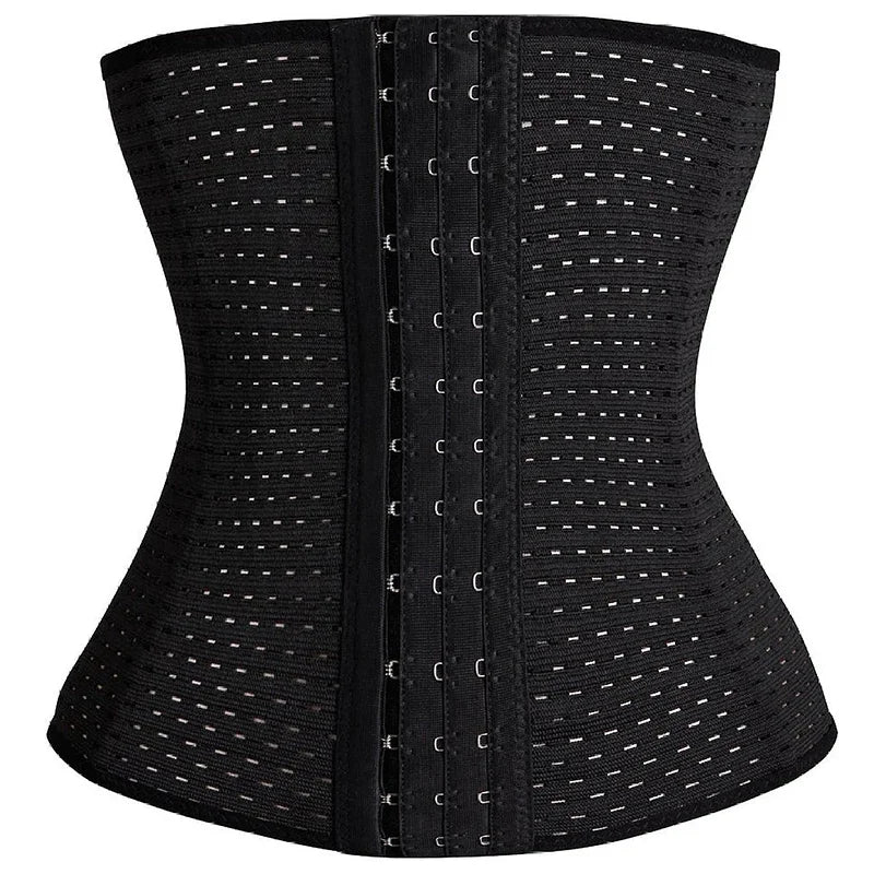 Tummy Control Waist Trainer Corset – Fitness Compression Body Shaper for Women XS–6XL