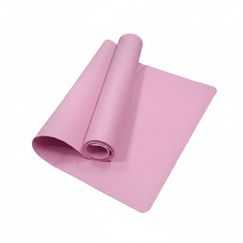 Non-Slip Yoga Mat for Home Workouts – Cushioned Support (3/4/6mm)
