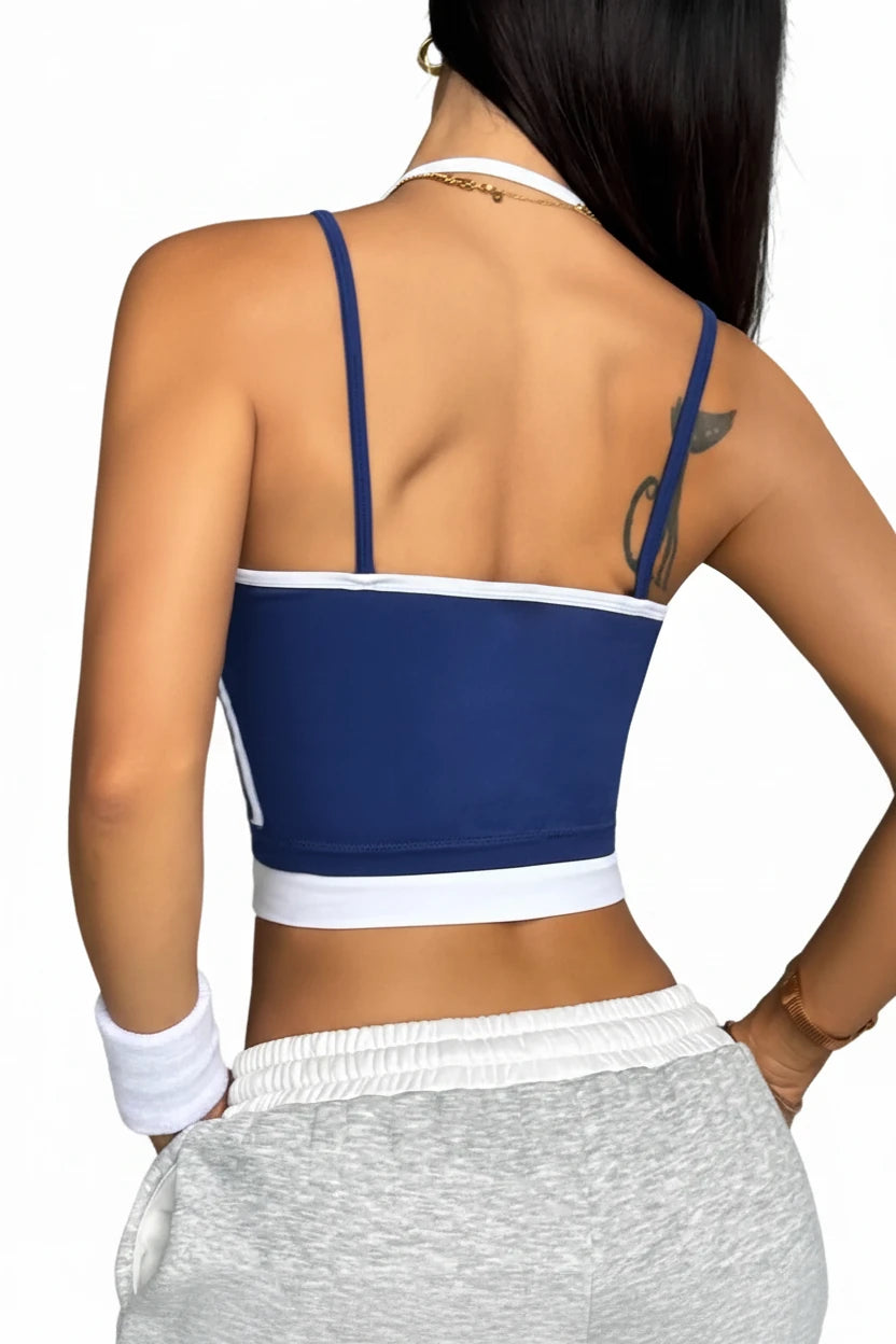 Women’s Supportive Color Block Workout Top