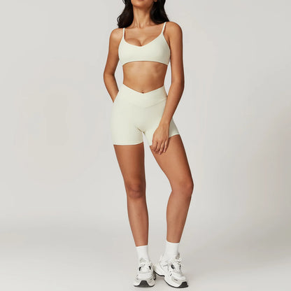 Sculpt & Move 2-Piece Short Sleeve Activewear Set