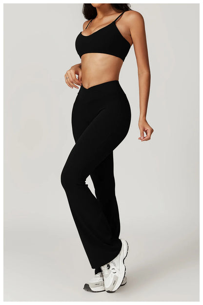 Sculpt & Move 2-Piece Short Sleeve Activewear Set