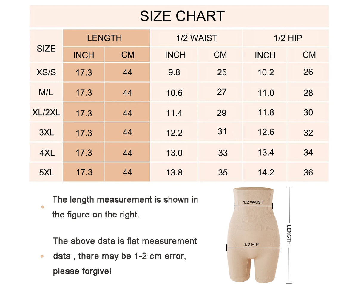 LuxeCurve High-Waist Butt-Lifting Shaper Shorts