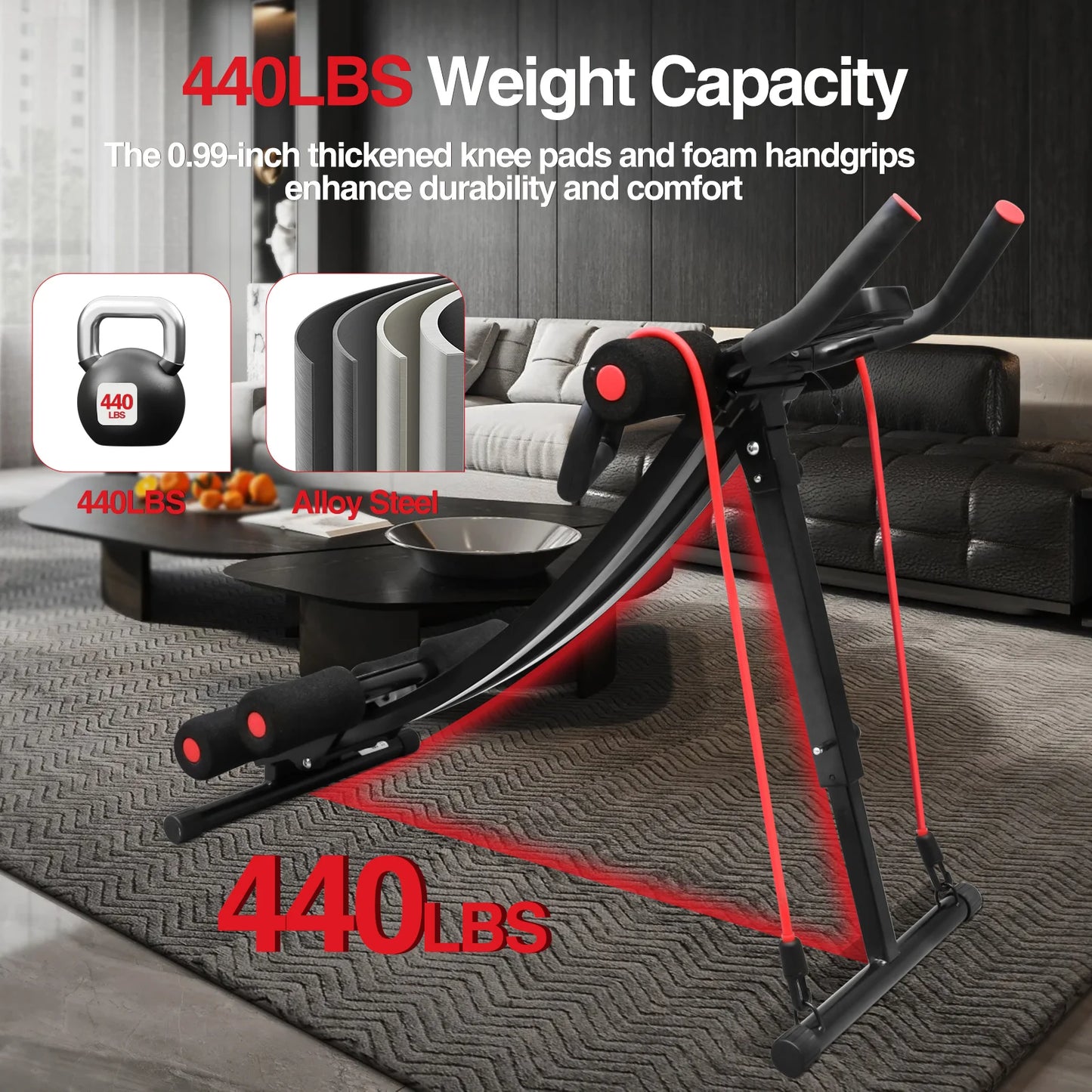 Foldable Ab Workout Machine
