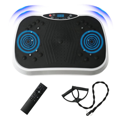 Portable Vibration Plate with Resistance Bands