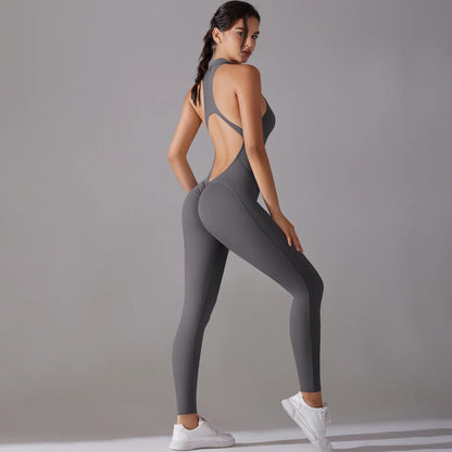 Tummy Control Butt Lift Fitness Bodysuit
