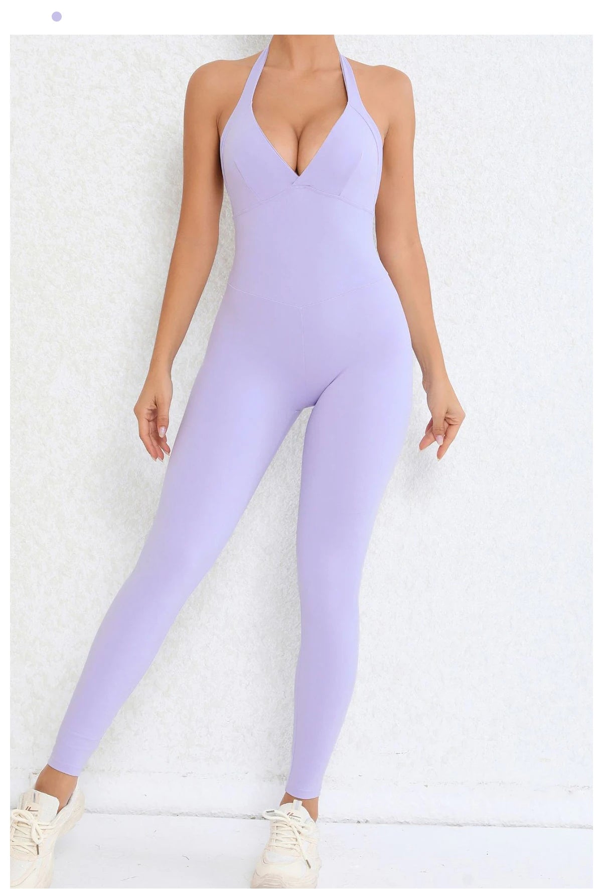 Backless Sculpting Gym Jumpsuit