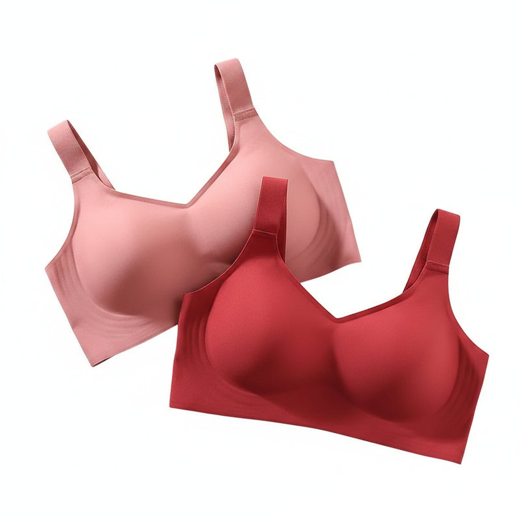 Jelly Seamless Push-Up Sports Bra for Full Support