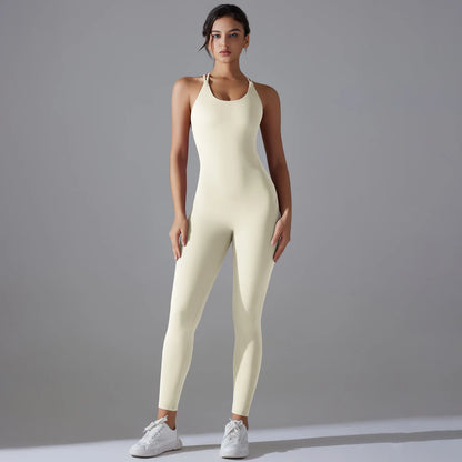Women’s Backless Scrunch Jumpsuit