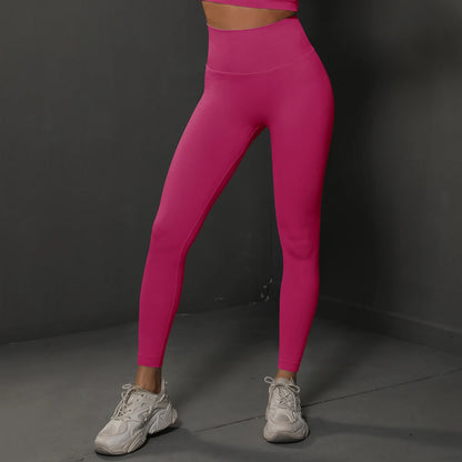 Seamless High-Waist Booty Lift Gym Leggings