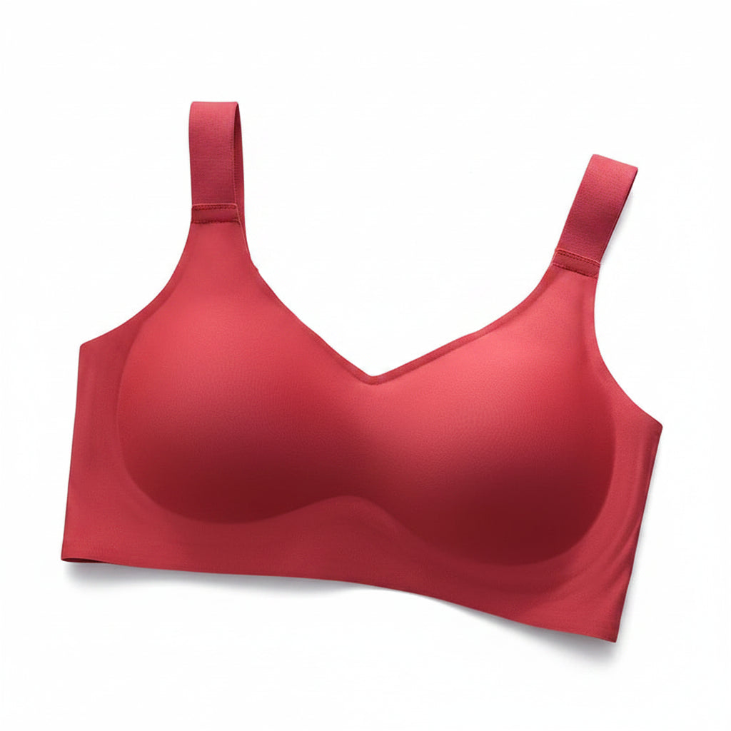 Jelly Seamless Push-Up Sports Bra for Full Support