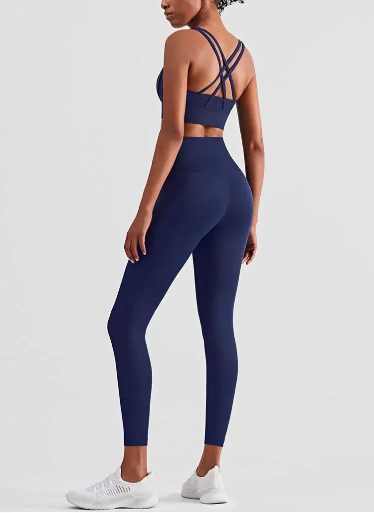Lift & Sculpt 2-Piece Sports Bra Leggings Set