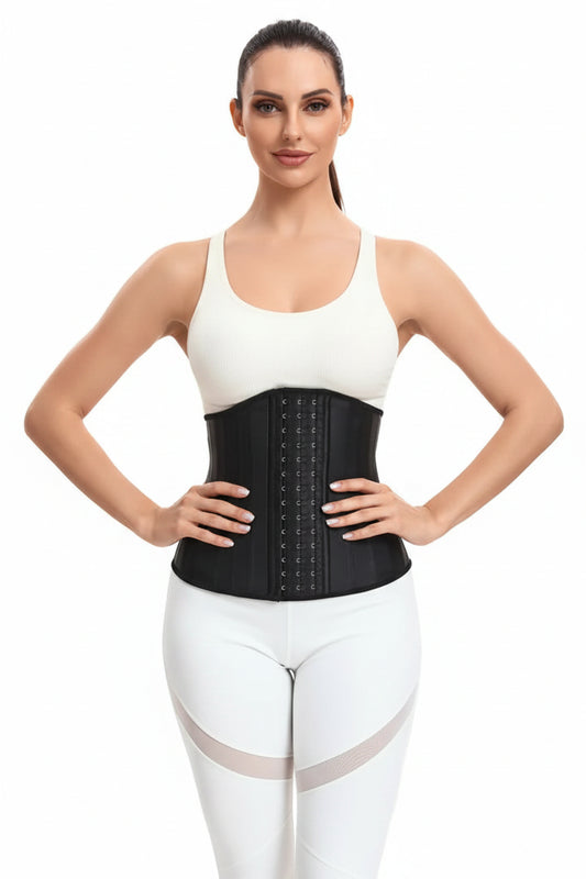 25 Steel Bone Latex Waist Trainer Corset