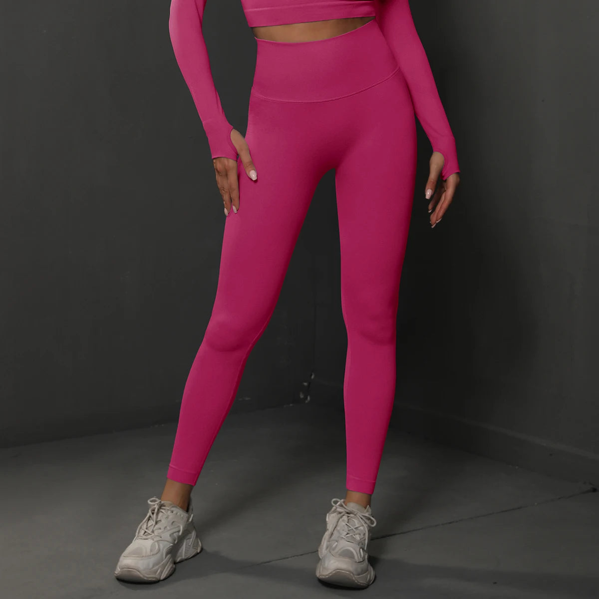Seamless High-Waist Booty Lift Gym Leggings