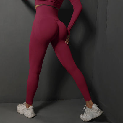 Seamless High-Waist Booty Lift Gym Leggings