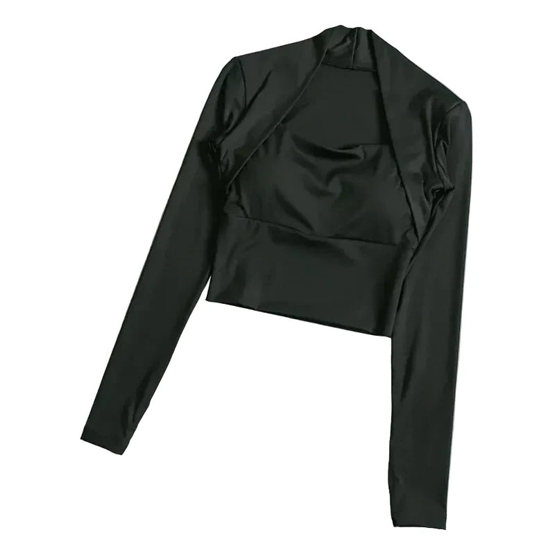 Elegant Long Sleeve Yoga Workout Top