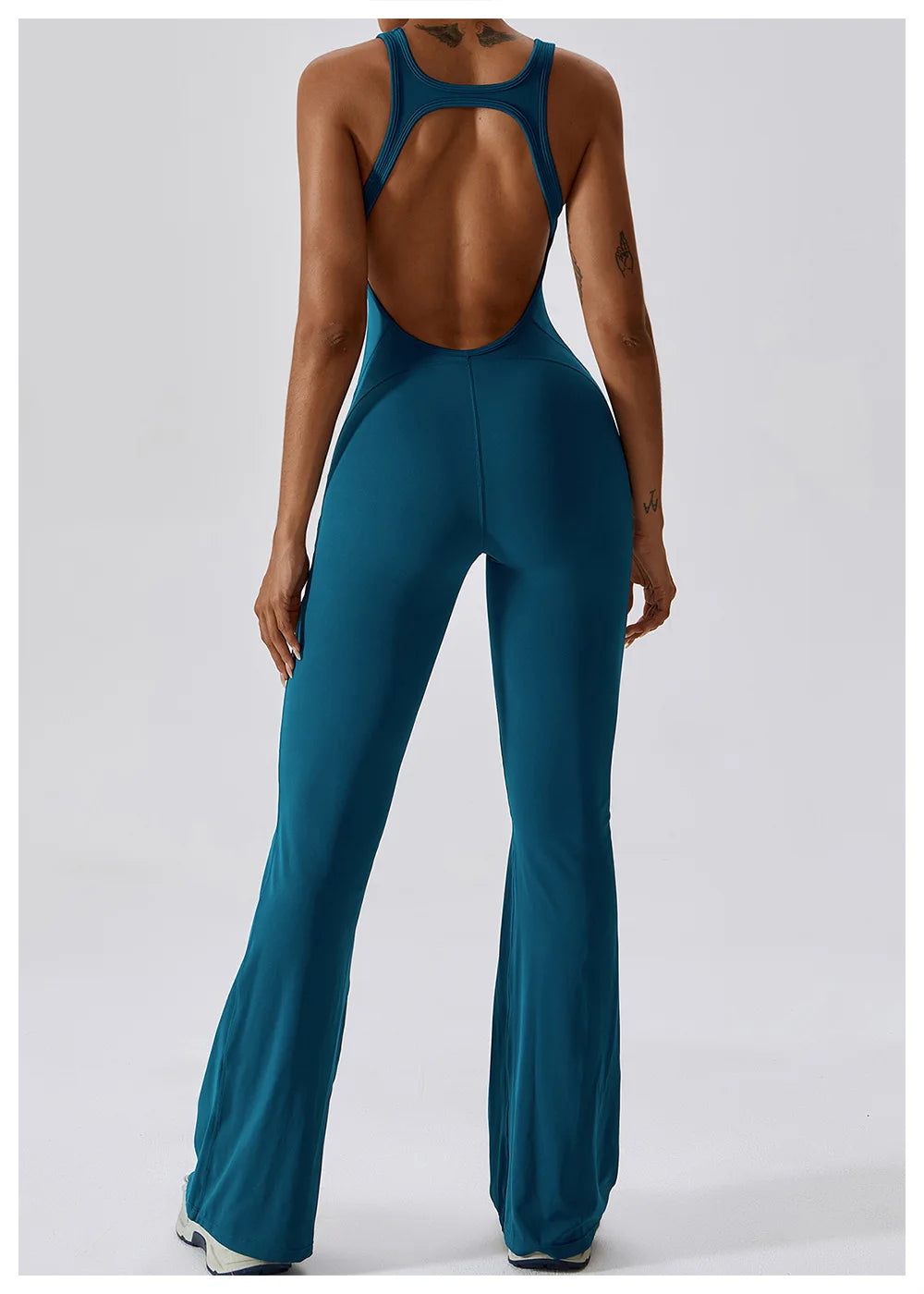 Women's Seamless Fitness Jumpsuit – Stretch One-Piece Yoga & Workout Romper