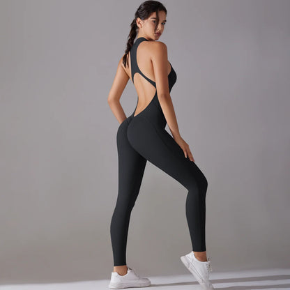 Tummy Control Butt Lift Fitness Bodysuit