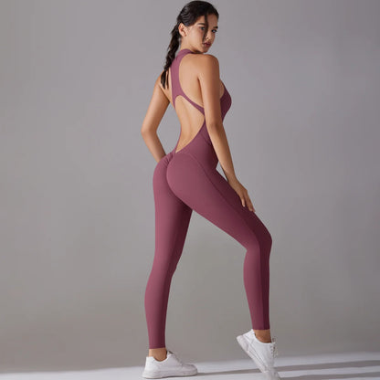 Tummy Control Butt Lift Fitness Bodysuit