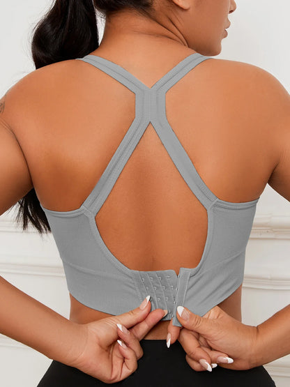Seamless Push-Up Yoga Tank Bra