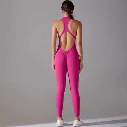 Tummy Control Butt Lift Fitness Bodysuit