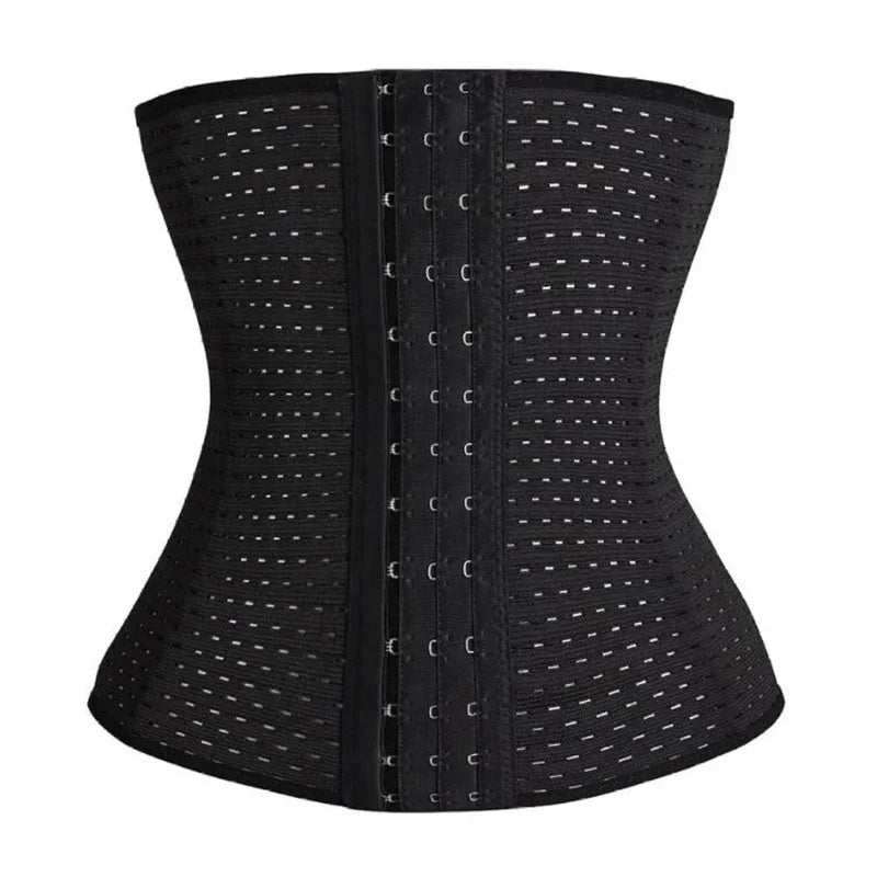 Tummy Control Waist Trainer Corset – Fitness Compression Body Shaper for Women XS–6XL