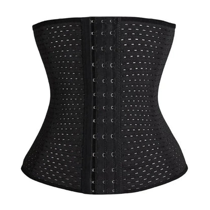 Tummy Control Waist Trainer Corset – Fitness Compression Body Shaper for Women XS–6XL