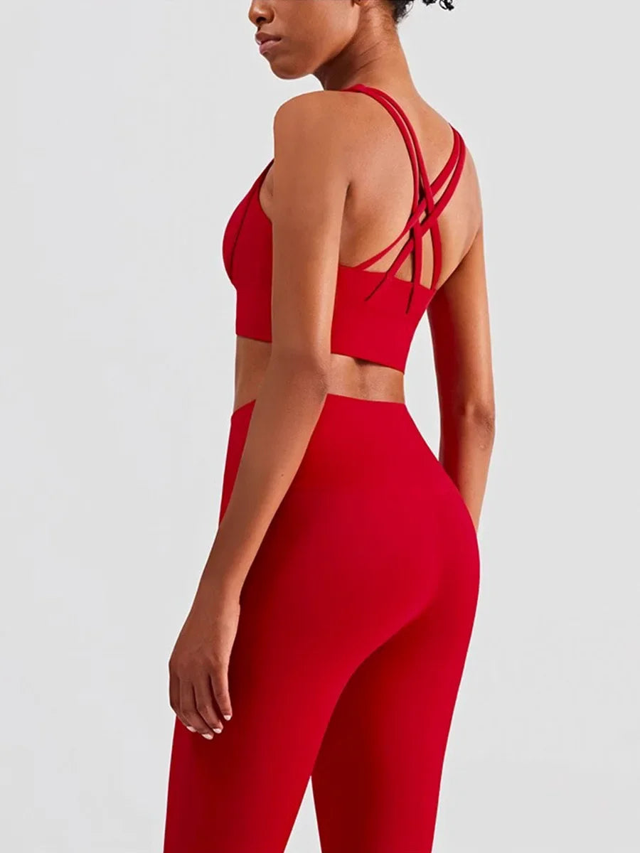 Lift & Sculpt 2-Piece Sports Bra Leggings Set