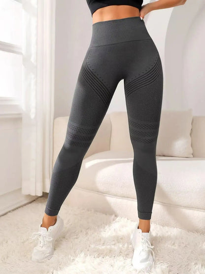 Women’s 3D Sculpt High-Waist Butt-Lifting Workout Leggings with Tummy Control