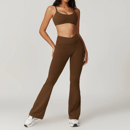 Sculpt & Move 2-Piece Short Sleeve Activewear Set