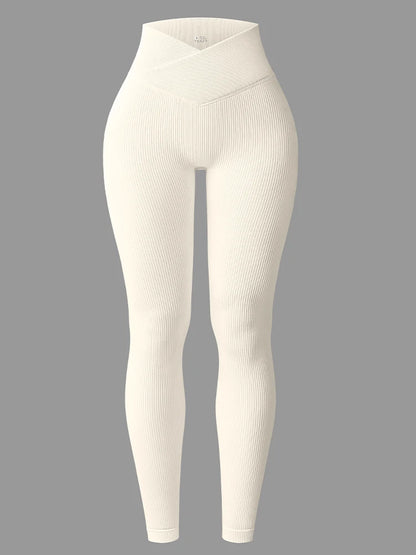 High-Waist Butt Lift Seamless Yoga Leggings