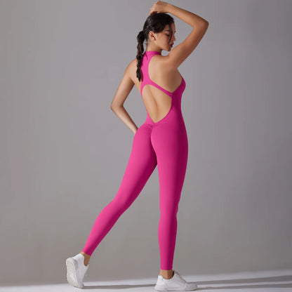 Tummy Control Butt Lift Fitness Bodysuit