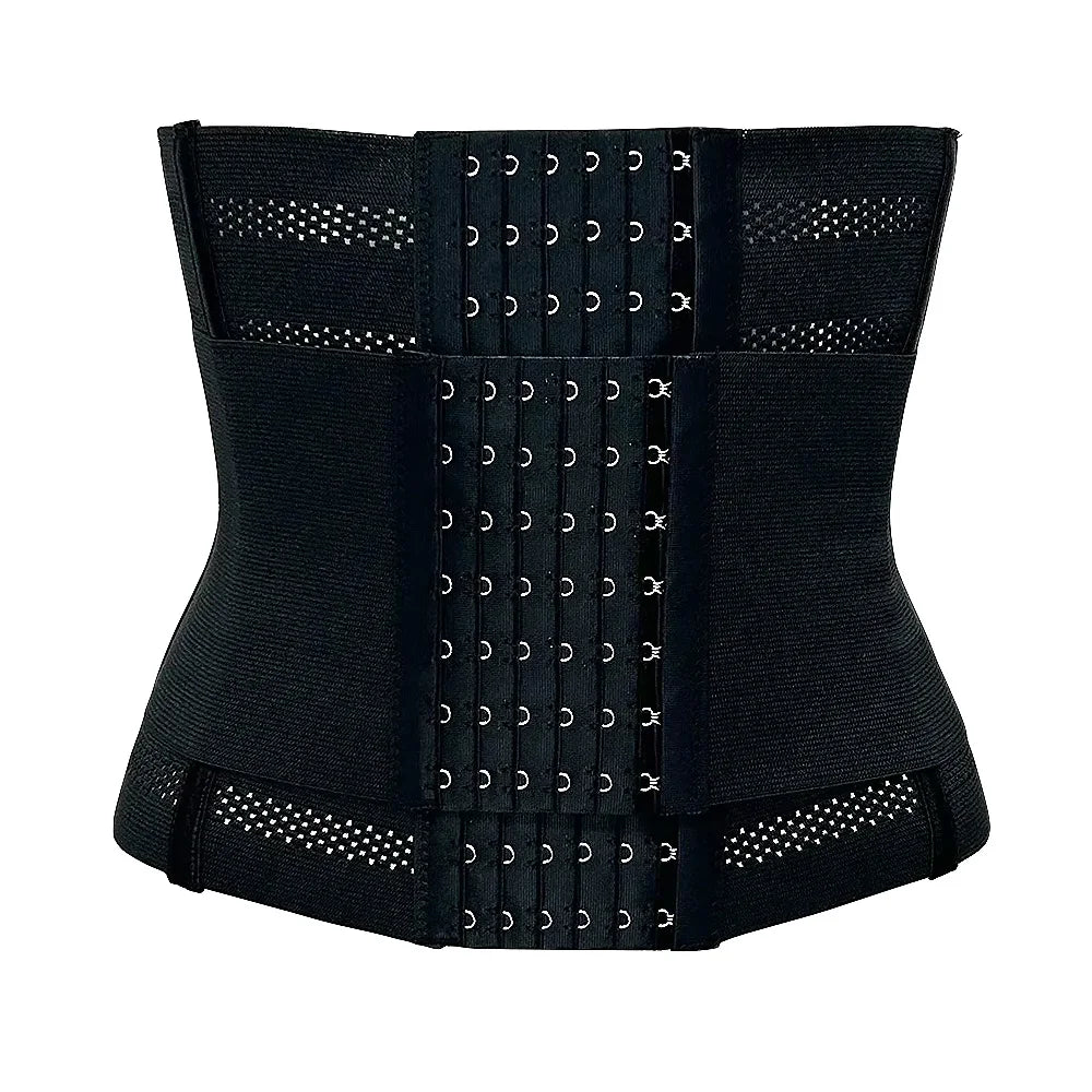 Women’s Firm Control Waist Trainer Corset – Double Tummy Control Body Shaper